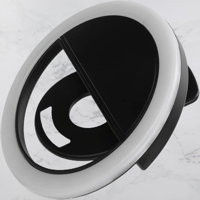 Anneau selfie lumineux - SelfieRingLight™ - Noir