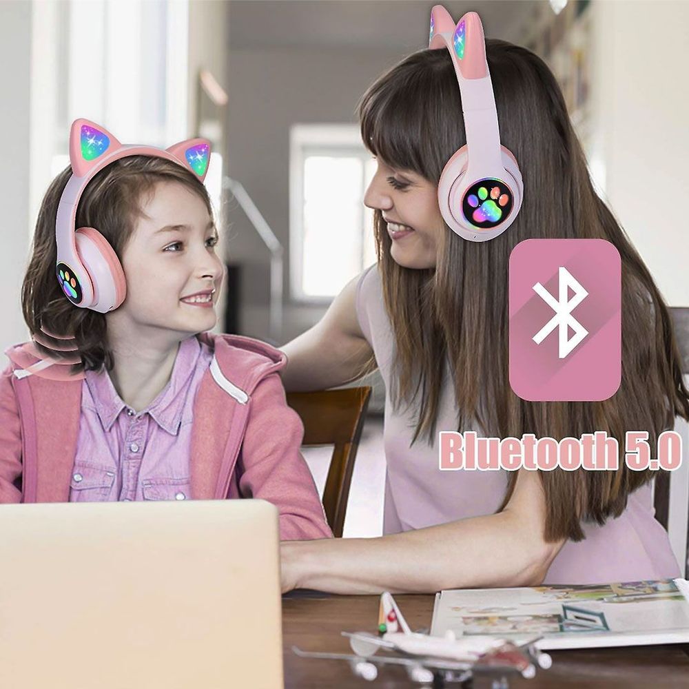 Casque Bluetooth - MeowTune™ - Rose