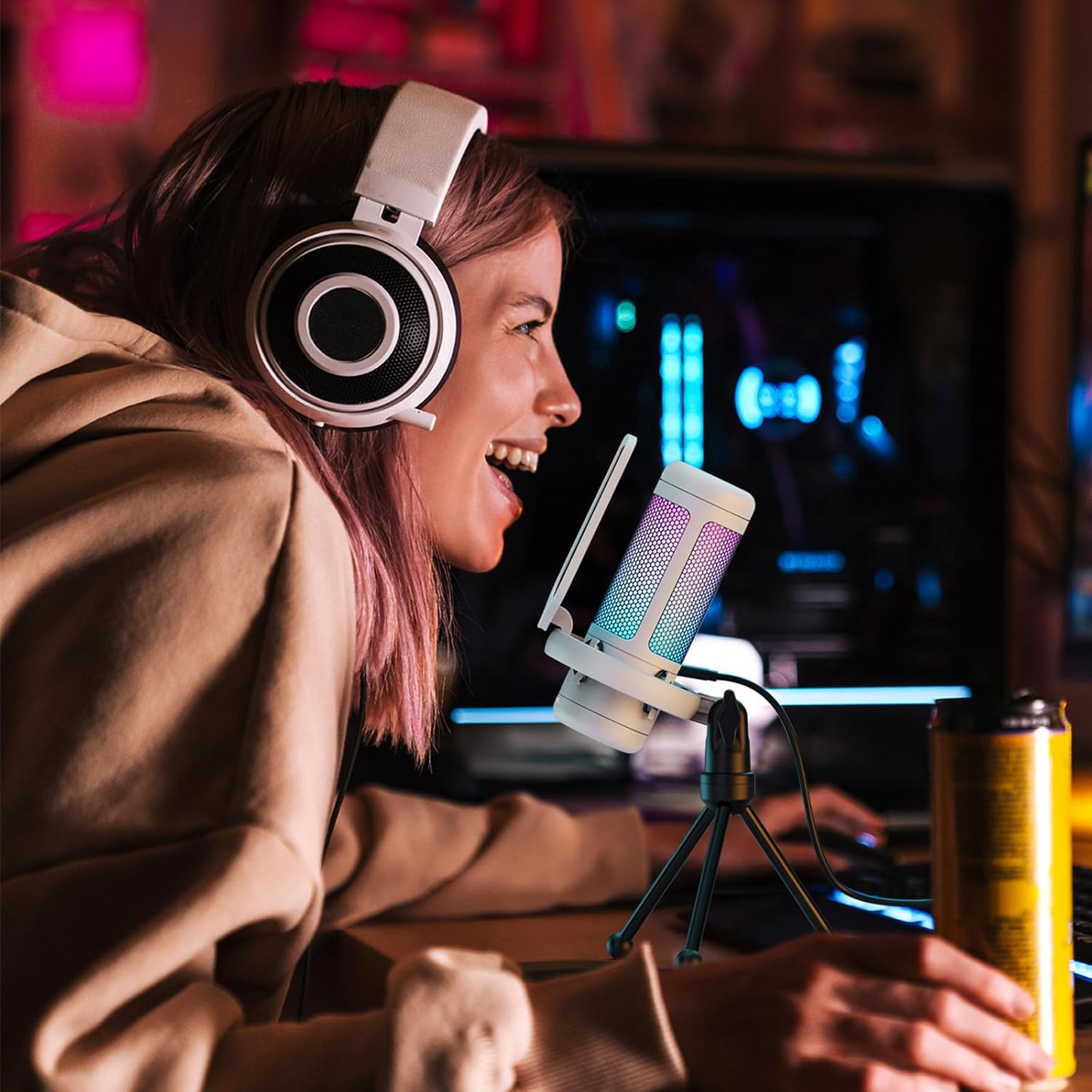 Microphone - GamingMicrophone™ - Blanc