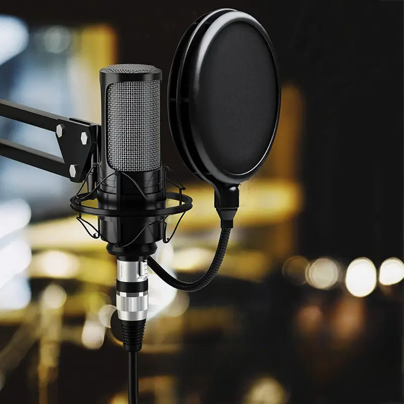 Cable XLR Male Femelle - MicrophoneExtensionCable™ - Noir
