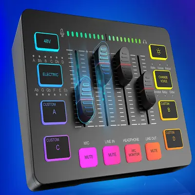 Tables de mixage - GamingAudioMixer™ - Noir