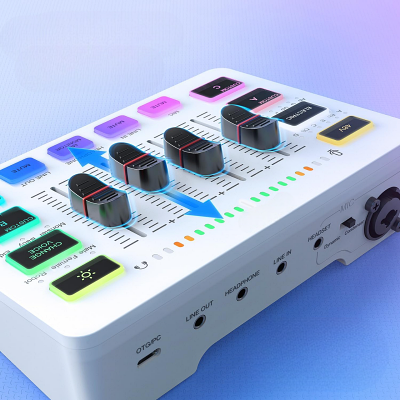 Tables de mixage - GamingAudioMixer™ - Blanc