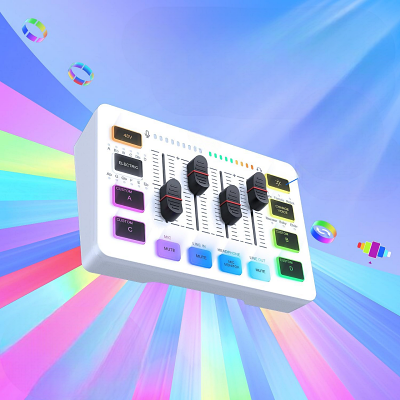 Tables de mixage - GamingAudioMixer™ - Blanc