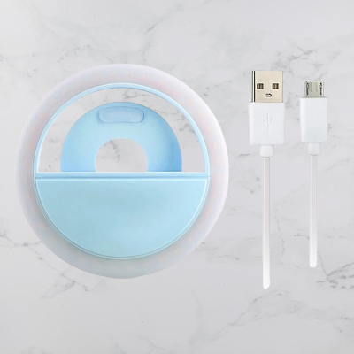 Anneau selfie lumineux - SelfieRingLight™ - Bleu
