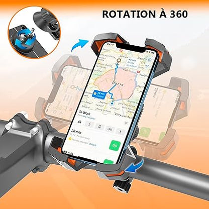 support téléphone vélo|accotoirphone