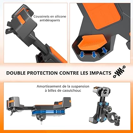 support téléphone vélo|accotoirphone