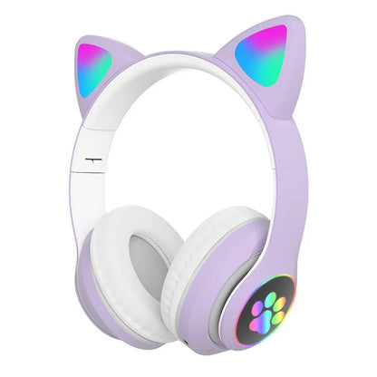 Casque Bluetooth - MeowTune™ - Mauve