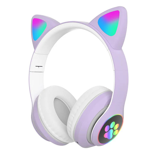 Casque Bluetooth - MeowTune™ - Mauve