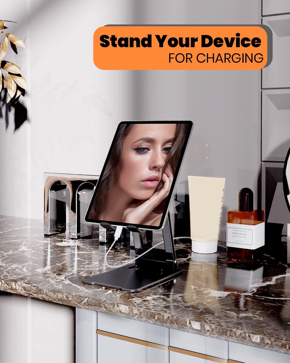 ajustable support tablette