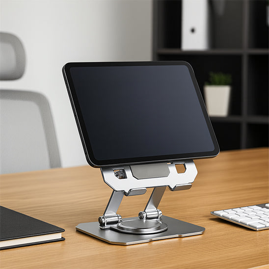 support tablette reglable metallique
